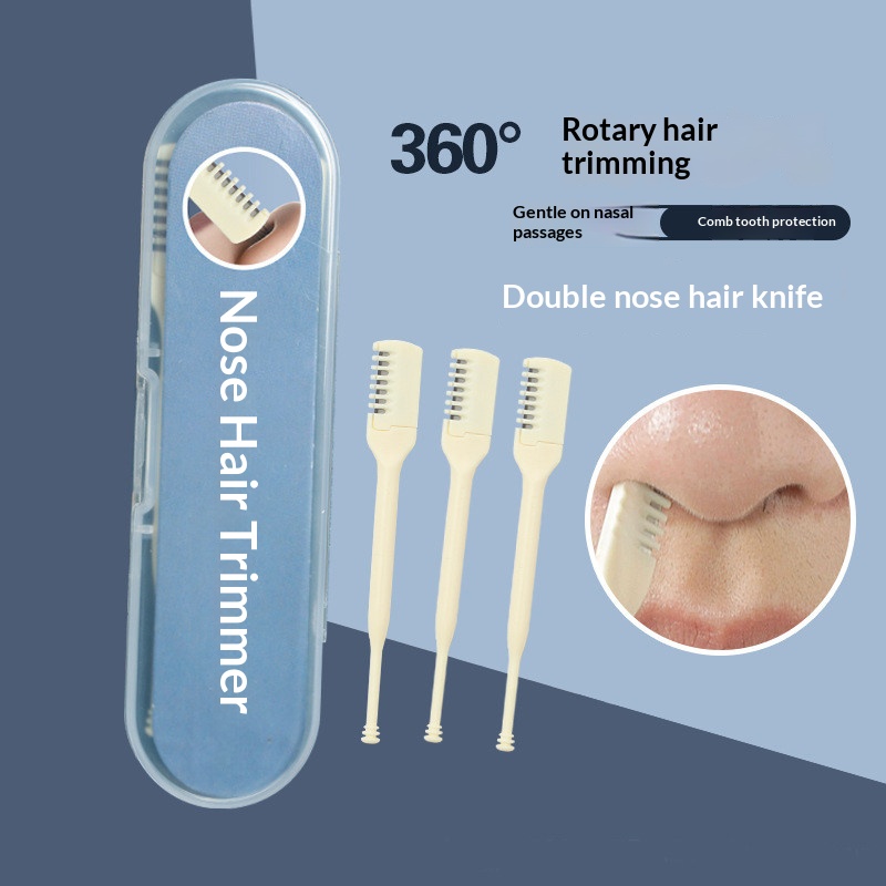 Men'S Grooming Nose And Ear - Tagliacapelli manuale a doppia estremità 360