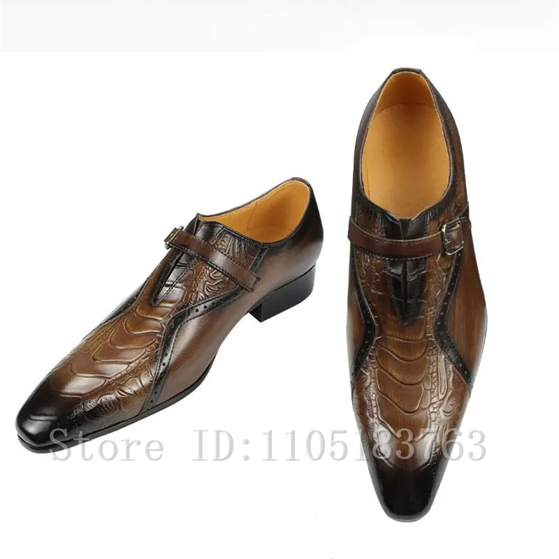 Men'S Grooming Oxford - Scarpe Eleganti da Uomo in Vera