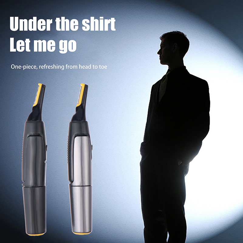 Men'S Grooming Nose And Ear - Trimmer elettrico ultrasottile per naso e