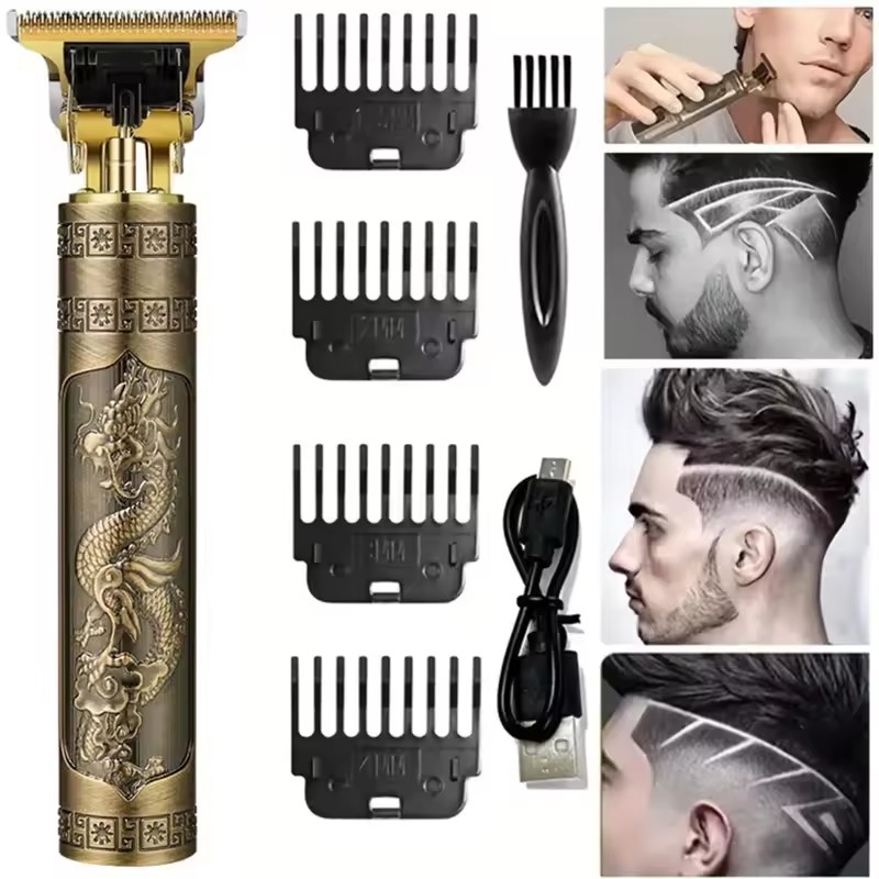 Mens Grooming Tools - Tagliacapelli elettrico per uomo 0mm Rasoio
