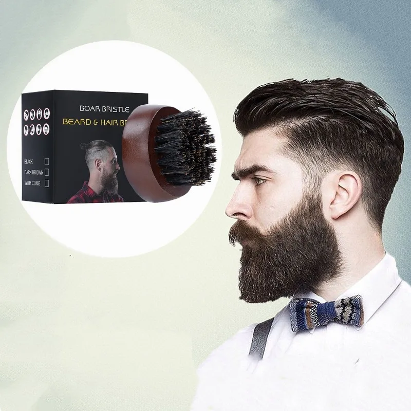 Mens Grooming Tools - Spazzola per barba uomo setole di