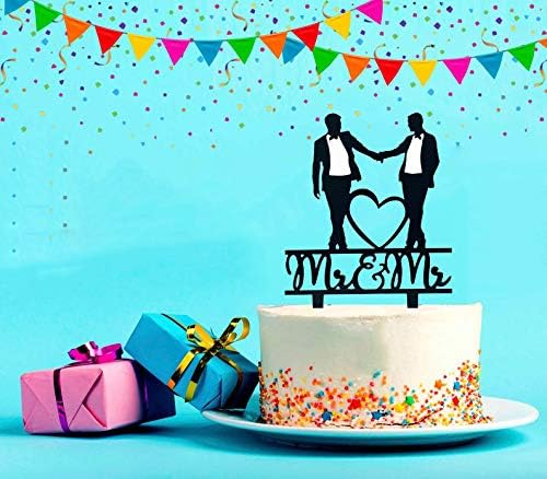 Mr & Mr Cake Topper, decorazio - Men'S Grooming For Engagement recensione e prezzo