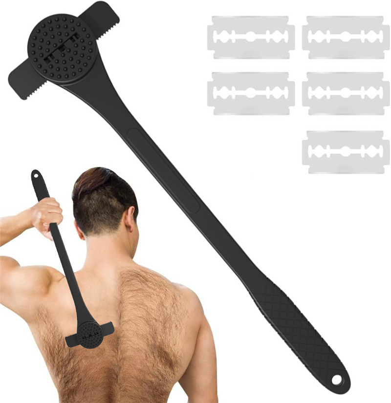 Rasoio per la schiena con mani - Men'S Grooming Hair Removal recensione e prezzo