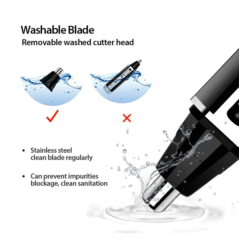 Kemei ricaricabile elettrico t - Men'S Grooming Nose And Ear recensione e prezzo