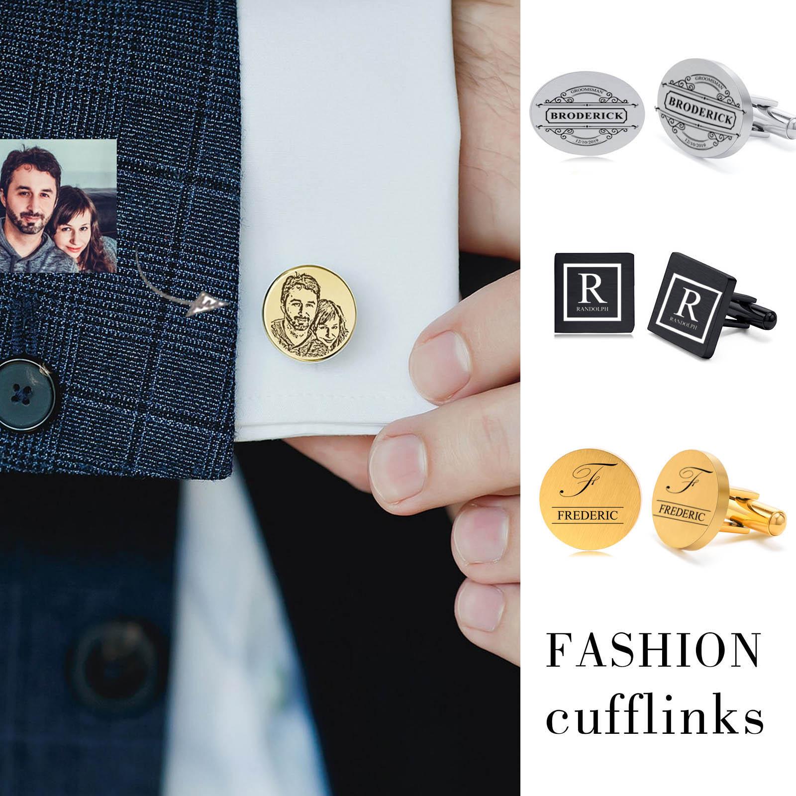 Cuflink personalizzati per fid - Men'S Grooming For Engagement recensione e prezzo