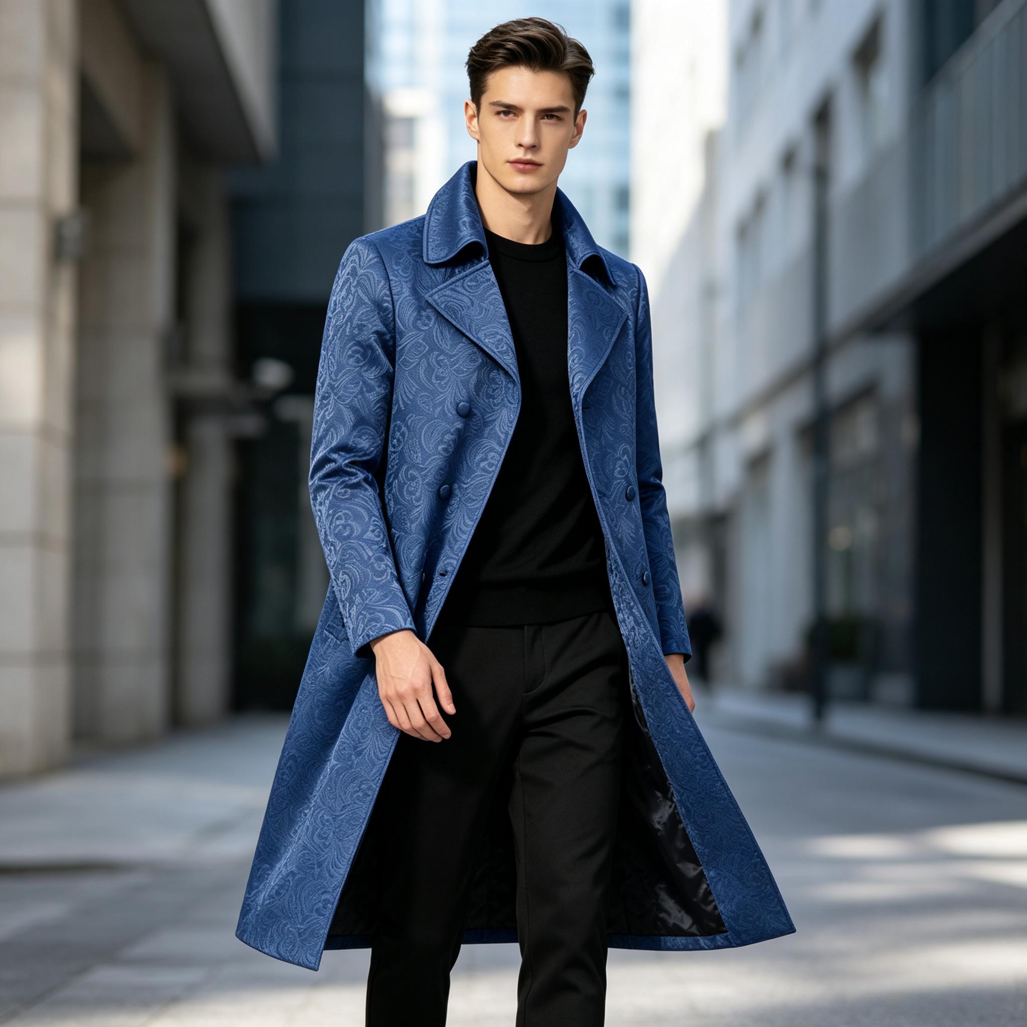 Cappotto Lungo da Uomo di Luss - Men'S Grooming Club recensione e prezzo