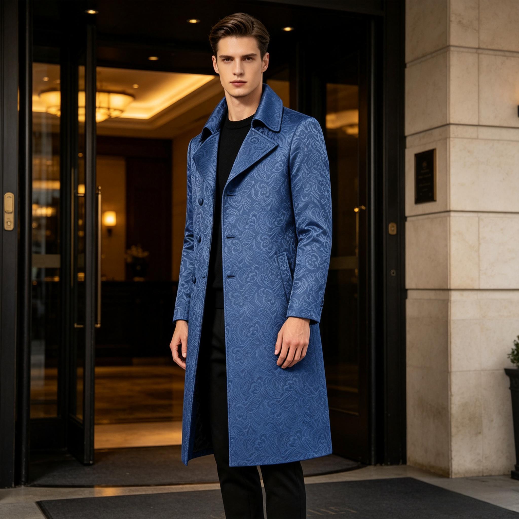 Cappotto Lungo da Uomo di Luss - Men'S Grooming Club recensione e prezzo