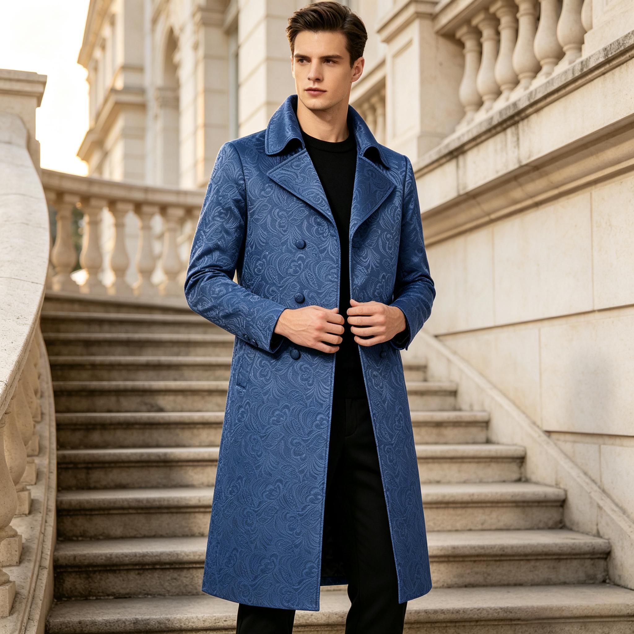 Cappotto Lungo da Uomo di Luss - Men'S Grooming Club recensione e prezzo
