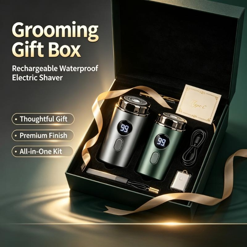 Rasoio Elettrico Ricaricabile  - Men'S Grooming Boxes recensione e prezzo