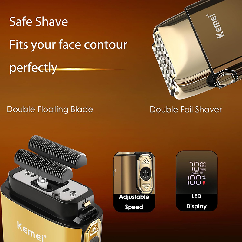 Kemei KM-TX10 T9 Regolabarba E - Men'S Grooming Boxes recensione e prezzo