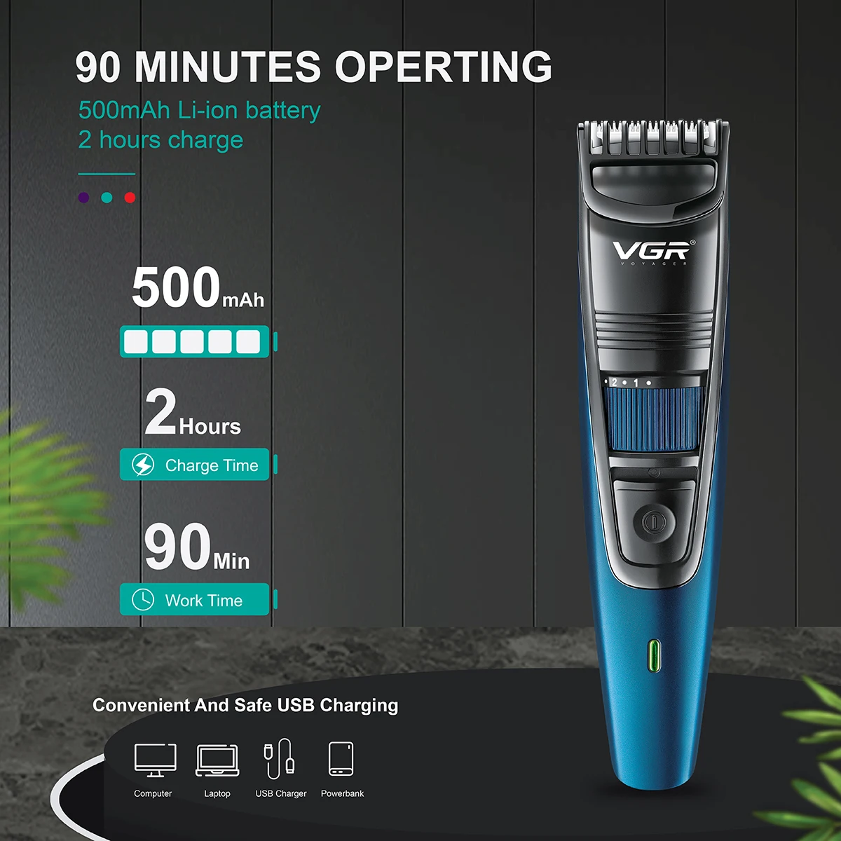 VGR 0.5-10mm regolabile barba  - Men'S Face Grooming recensione e prezzo